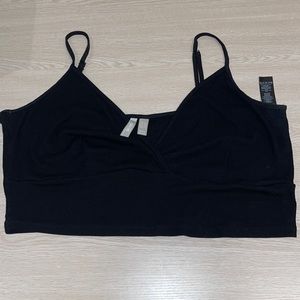 Womens v cut crop top